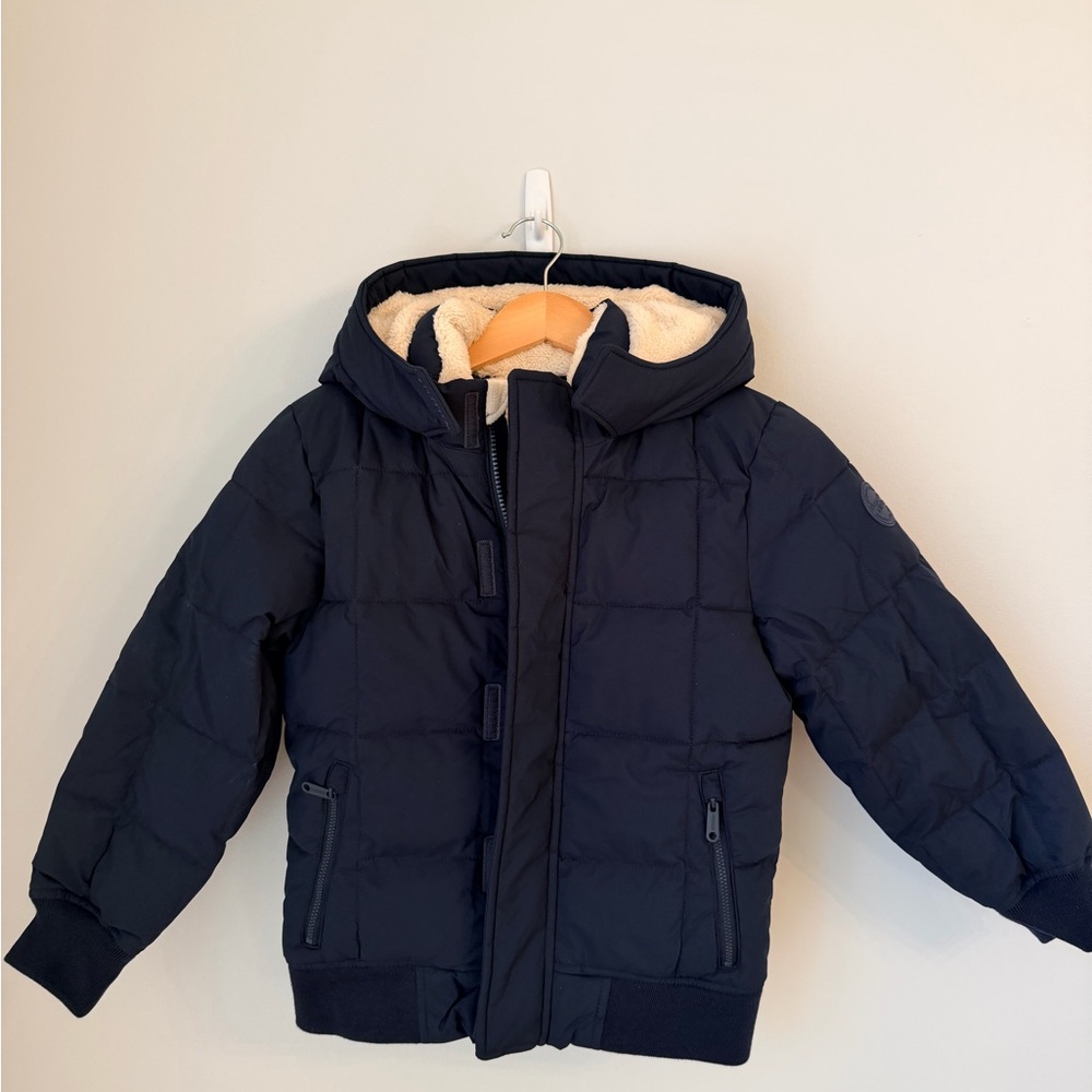 Abercrombie Kids Dark Blue Puffer Jacket